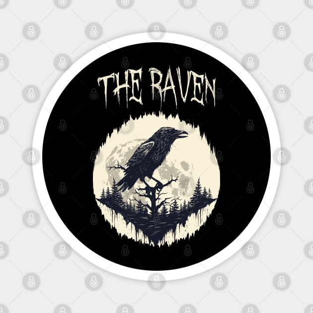 The Raven Magnet by Yopi